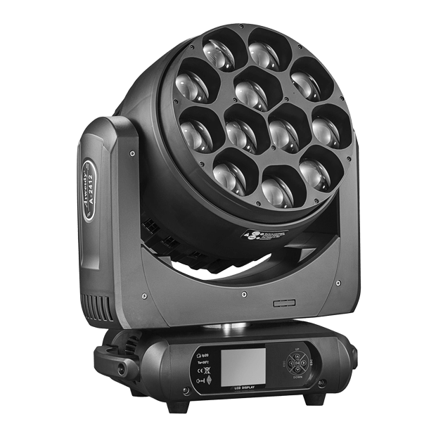 12x40W Wash Moving Head With Zoom